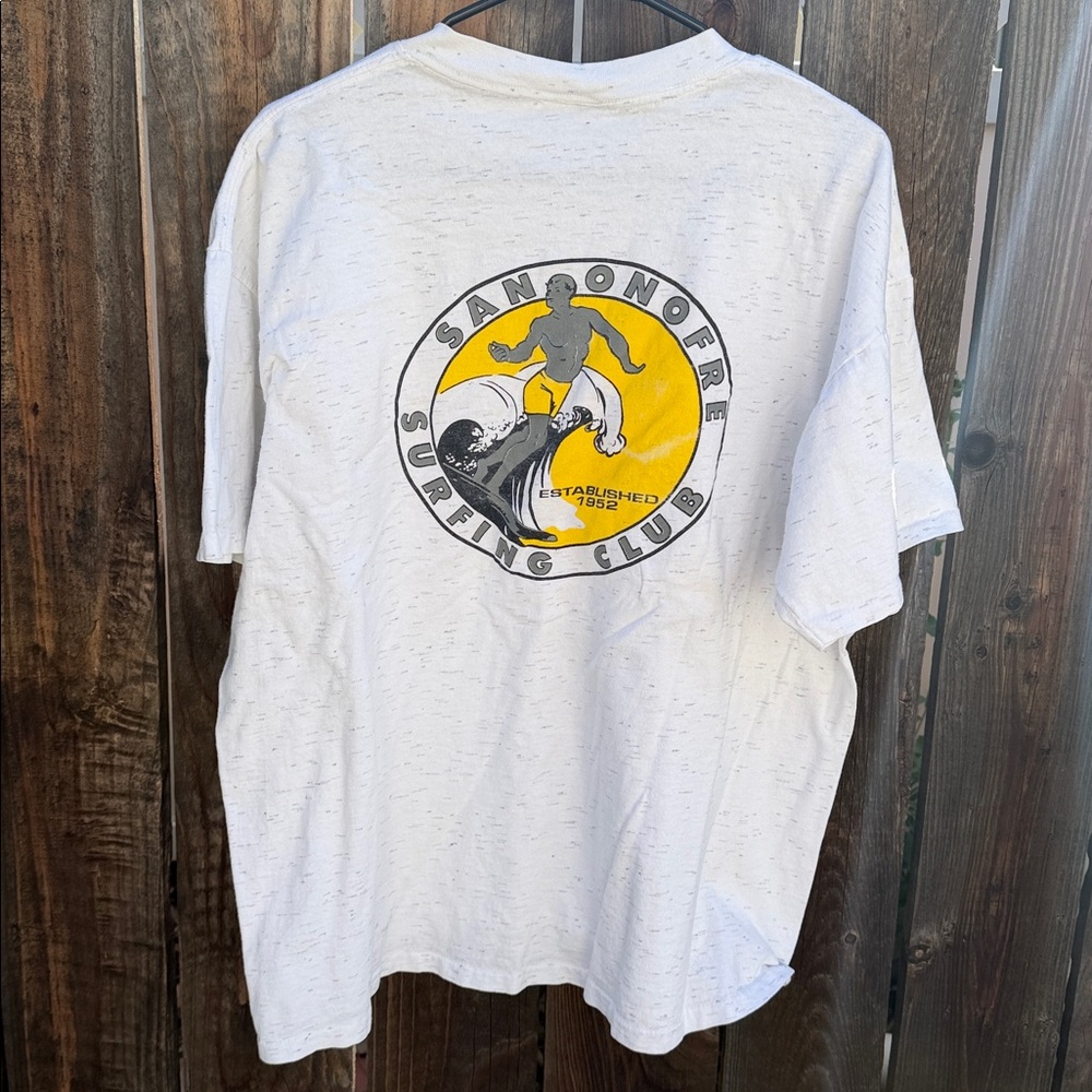 Vintage Oneita power t surfing club for 40th anniversary made in USA. size XL